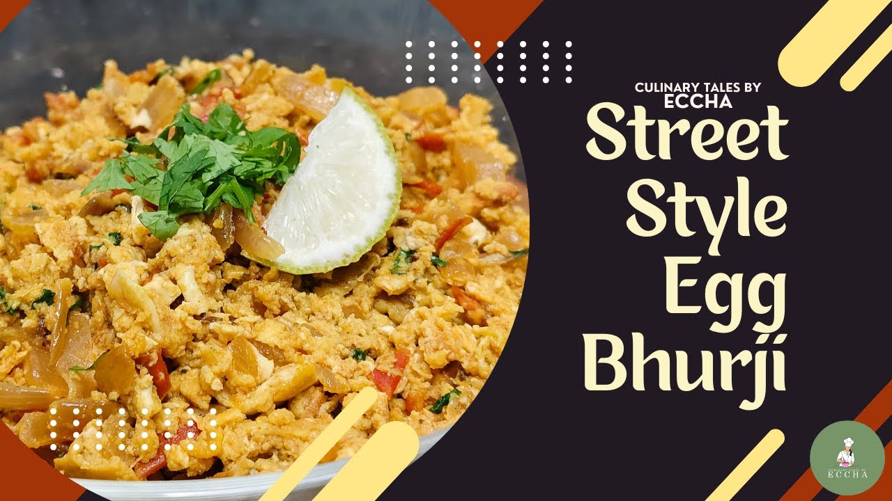 Street Style Egg Bhurji Recipe | Spicy Indian Scrambled Eggs
