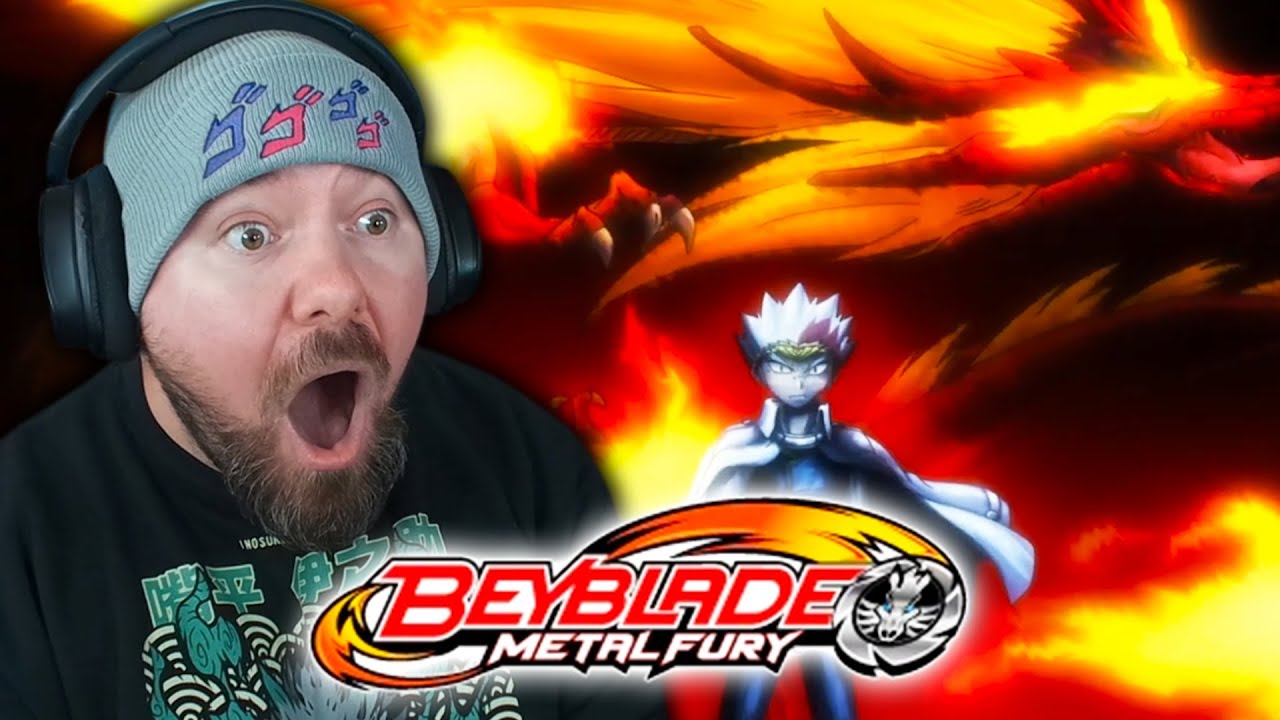 THE GOAT WANTS ALL THE POWER!!! FIRST TIME WATCHING - Beyblade Metal Fury Episode 4-5 REACTION