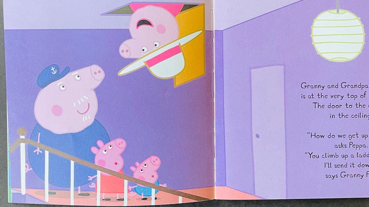 Peppa Pig - Granny and Grandpa Pig’s Attic I Read Aloud Kids Storybook I #peppapig #readalouds