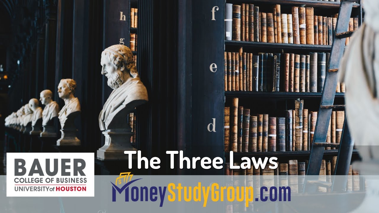 The Three Laws of Personal Finance
