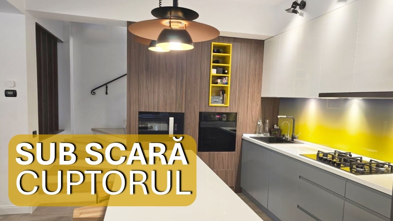 Cum poți folosi spațiul de sub scara interioară