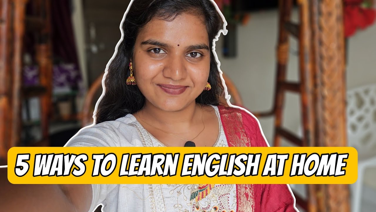 5 Amazing 😱 ways to involve English into your daily life | Siri Ramala |