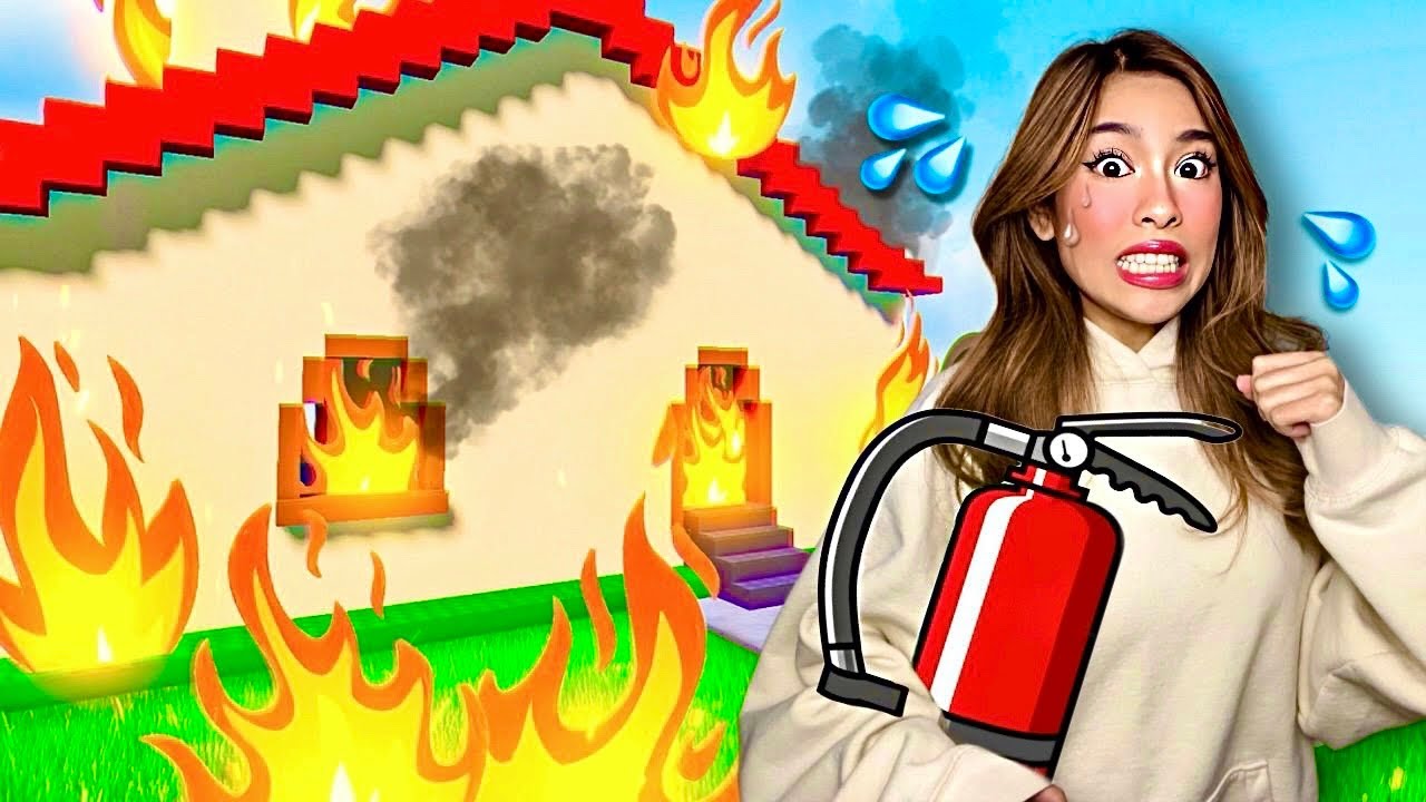 KAT PLAYS ROBLOX DON'T BURN THE HOUSE DOWN&hellip;