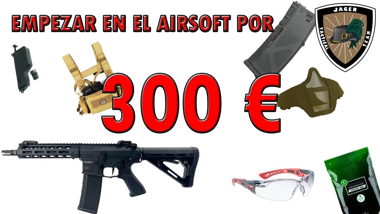 Empezar en el airsoft por 300 euros / Jager Tactical Team Espa&ntilde;a