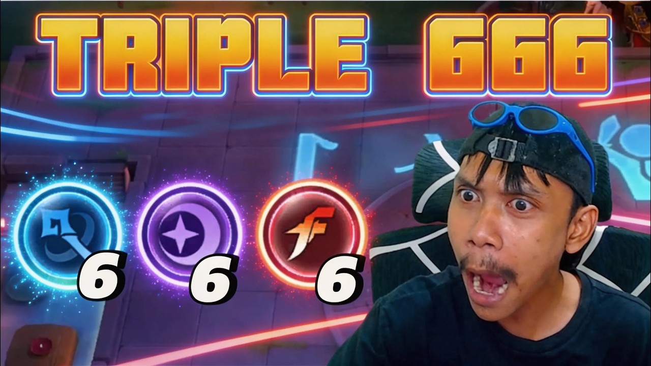 HOKI SEUMUR HIDUP SEKALI BISA TERJADINYA TRIPLE SIX DI MAGIC CHESS GO GO