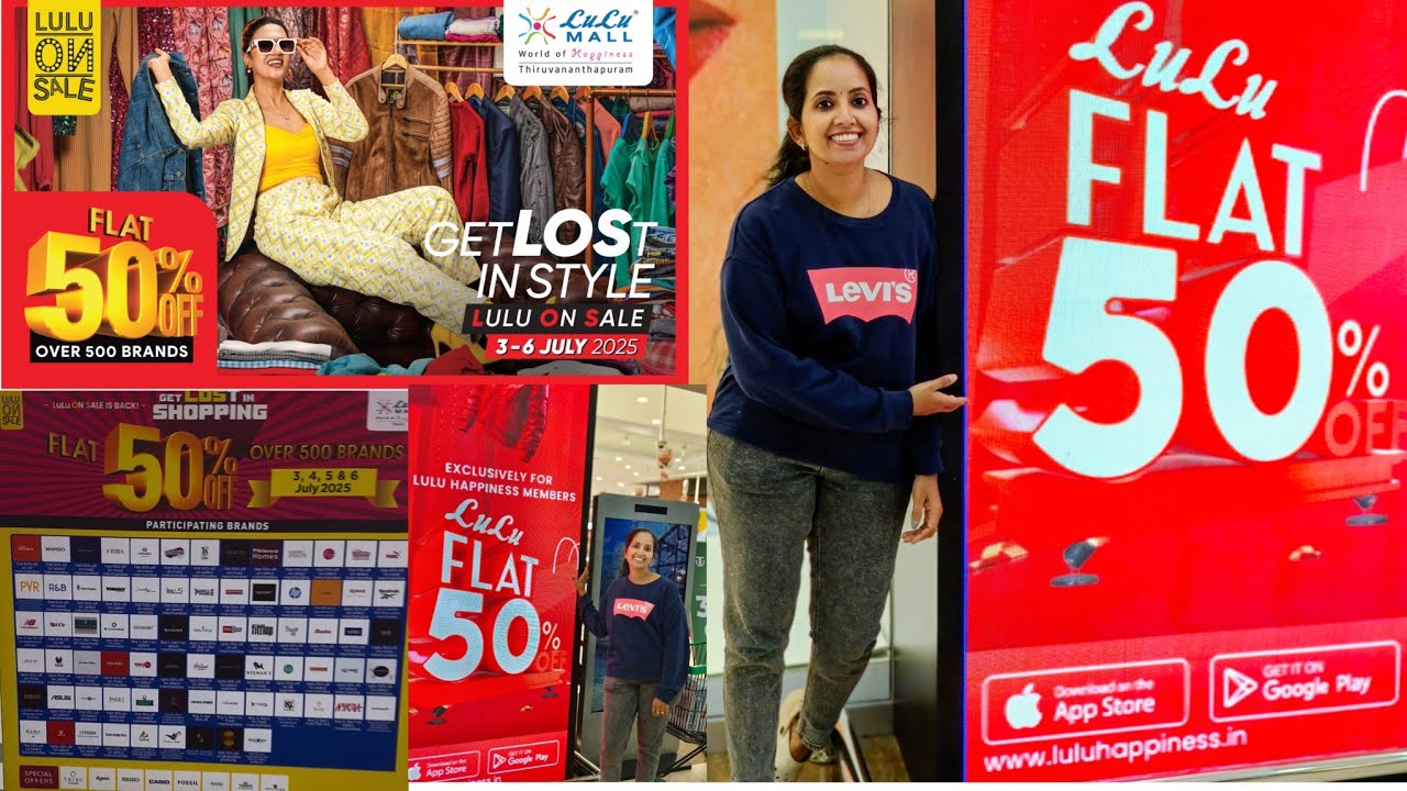 Lulu Flat 50% Offer |  LuLu On Sale