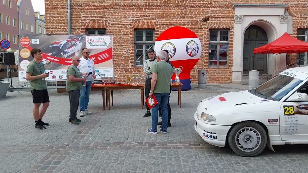 Meta w Olsztynie | 26 Rajd Warmiński 2023 | Krzysztof Sońta / Piotr Sońta | Opel Astra GSI 16V |