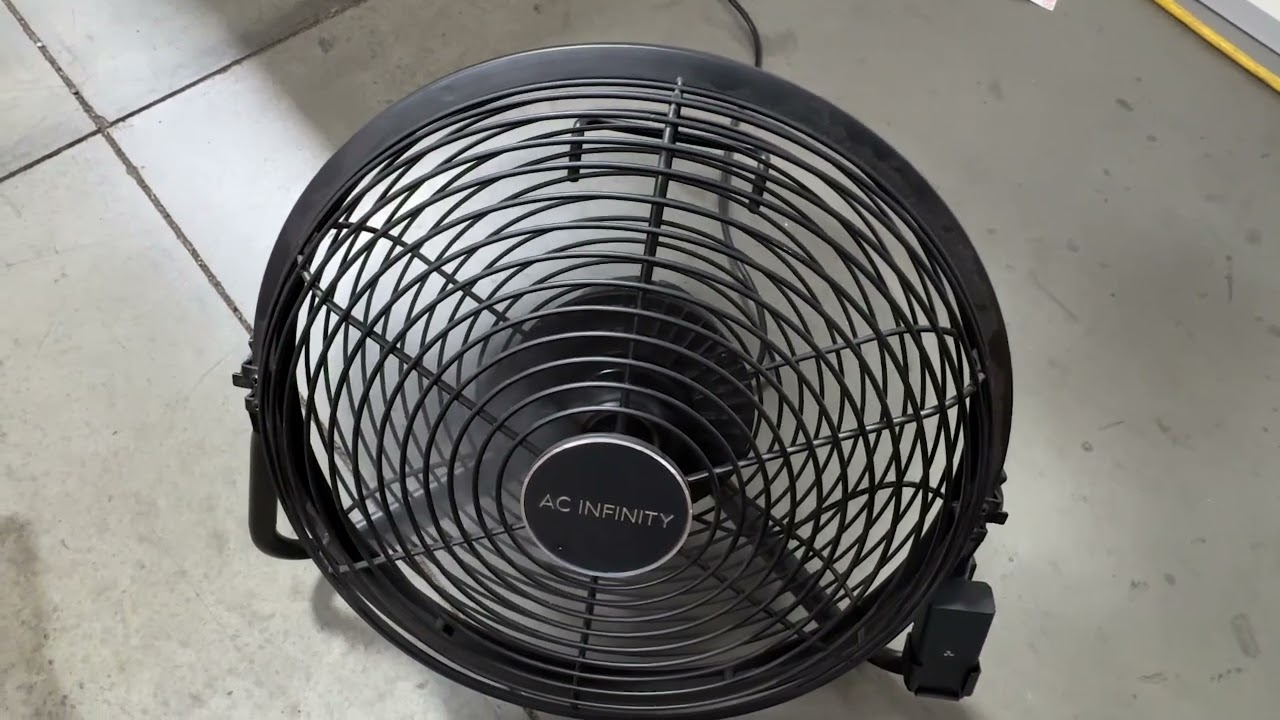 Using Floor/Wall Fans to Add Airflow to a Grow Room