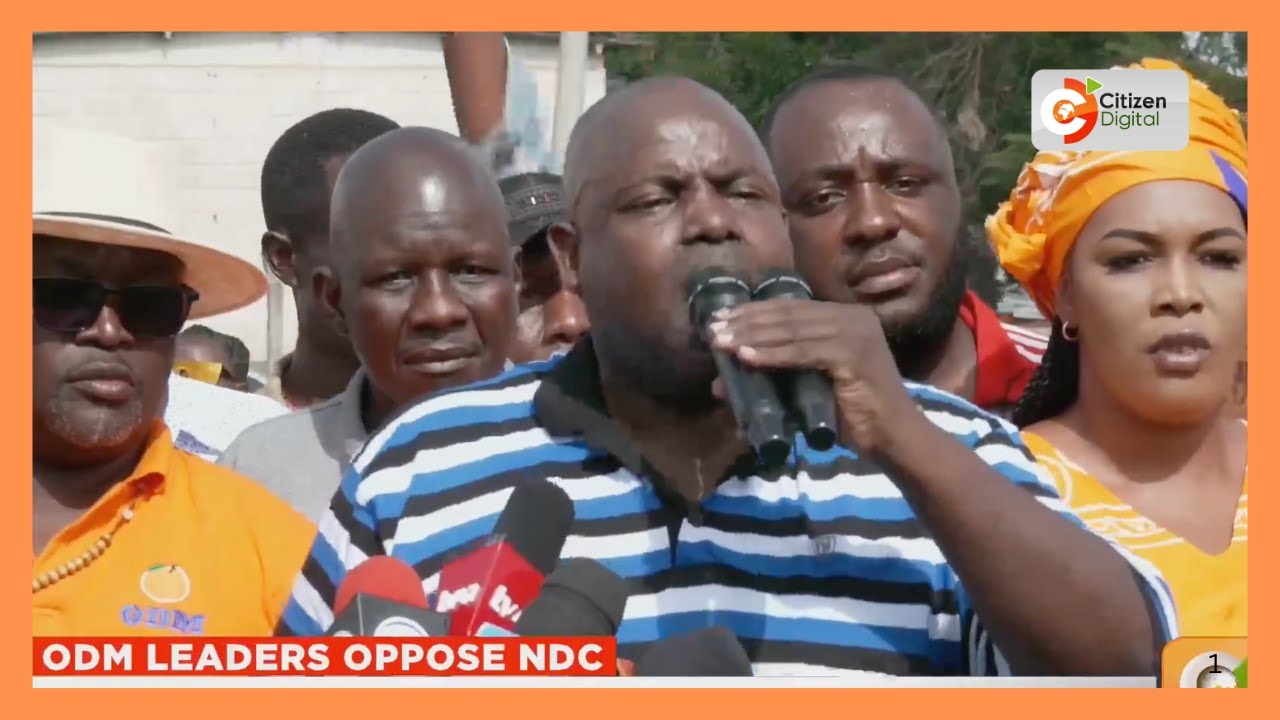 Nairobi leaders oppose calls for an ODM NDC
