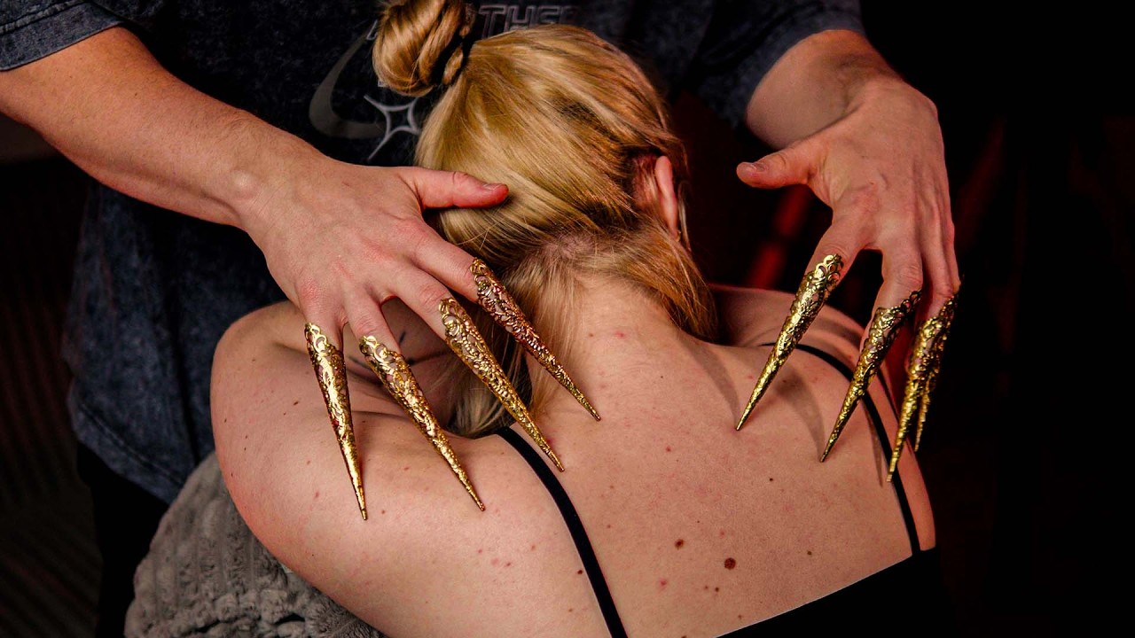 ASMR Back Scratching & Tracing Until You Pass Out