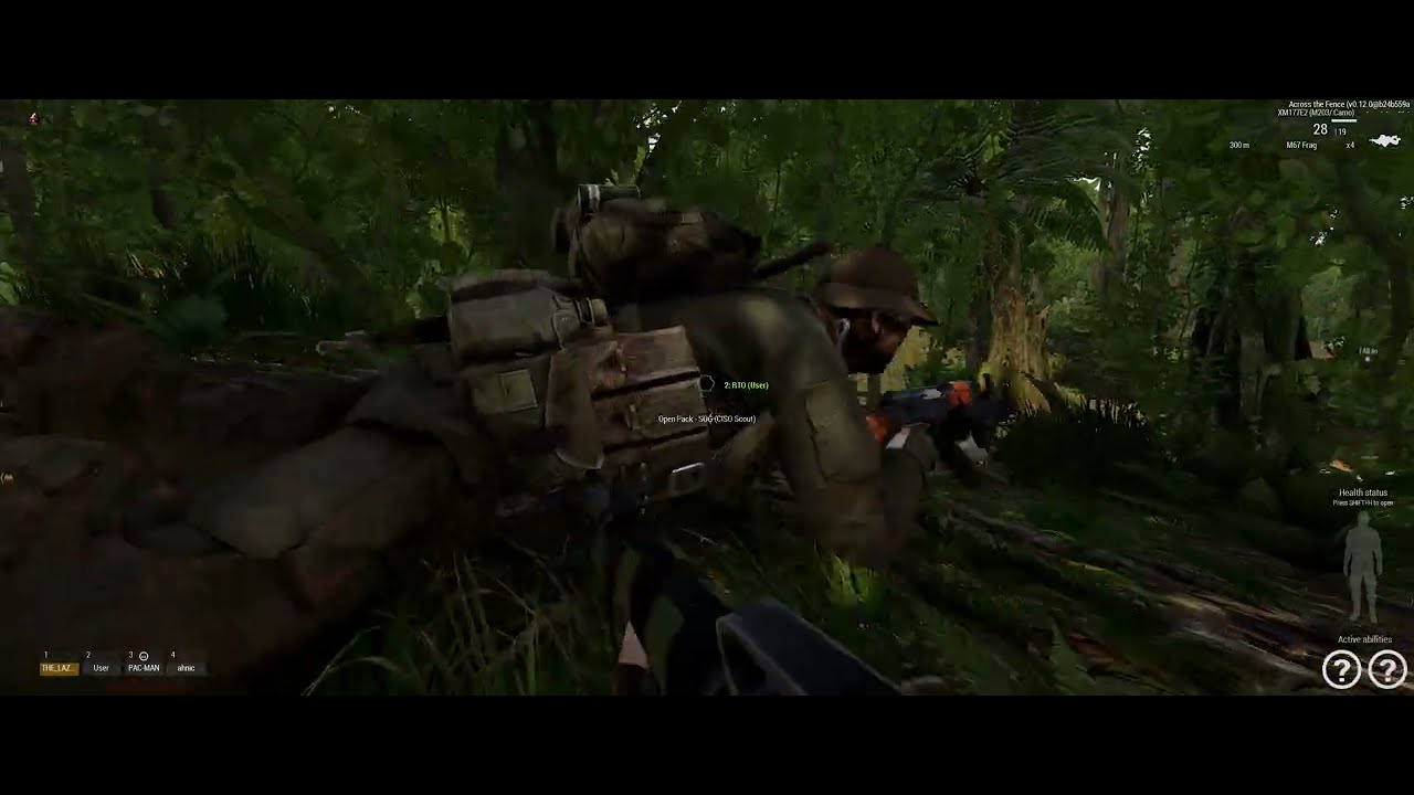 ARMA III SOG PF ATF Multiplayer: Four-Man Recon Team Knife Running Recon in the Bra