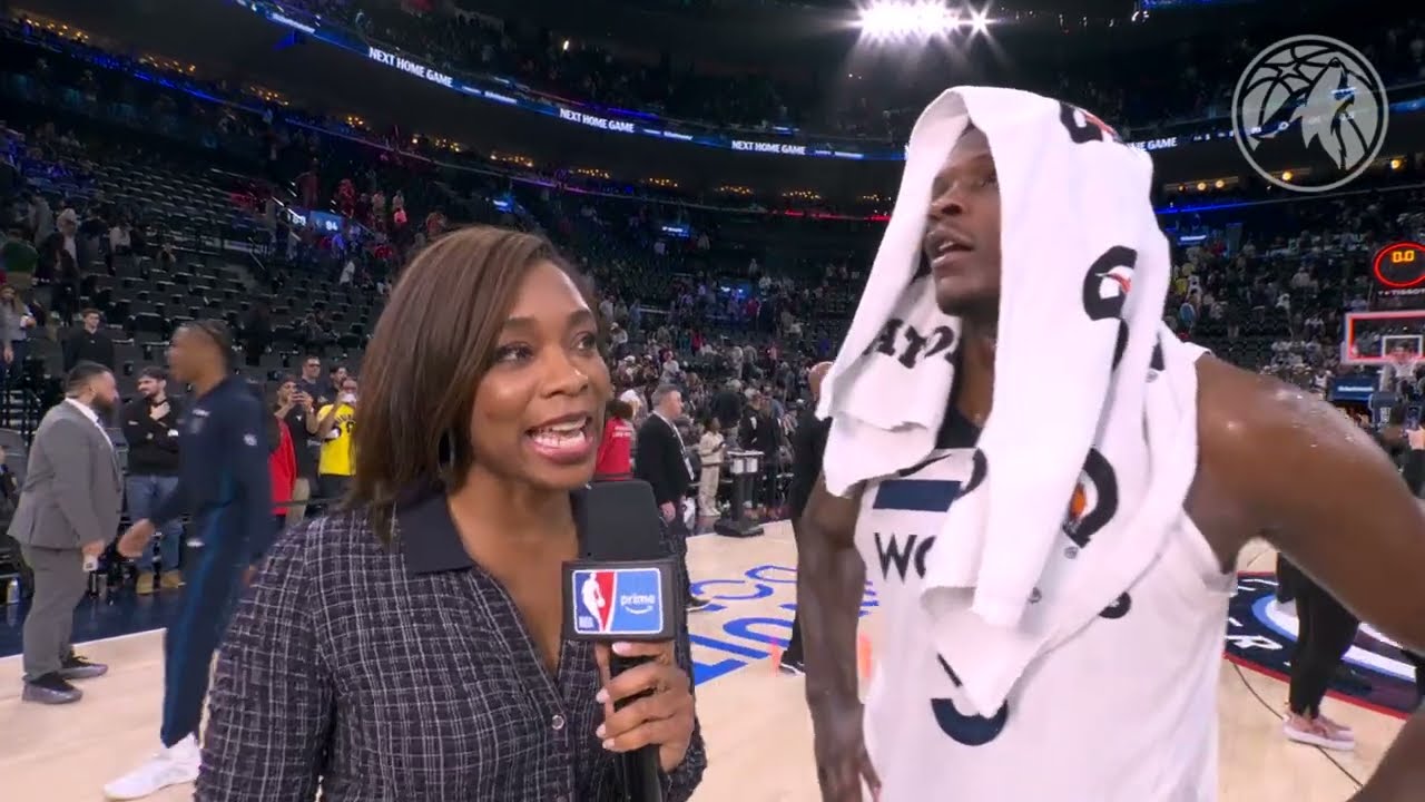 Anthony Edwards Postgame Interview After Win Against Los Angeles Clippers | 2.26.26