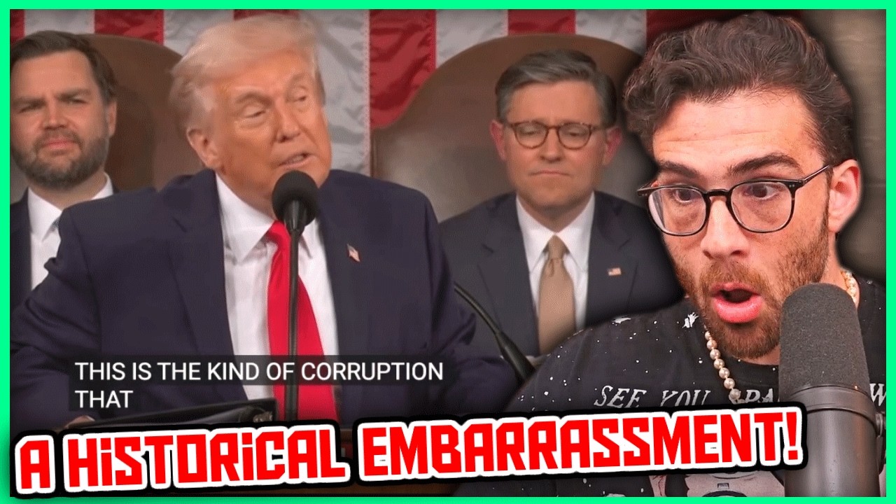 Trump Gave The WORST State of the Union EVER | Hasanabi Reacts