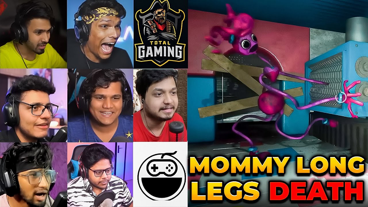Indian Gamers React to MOMMY Long Legs DEATH 😱