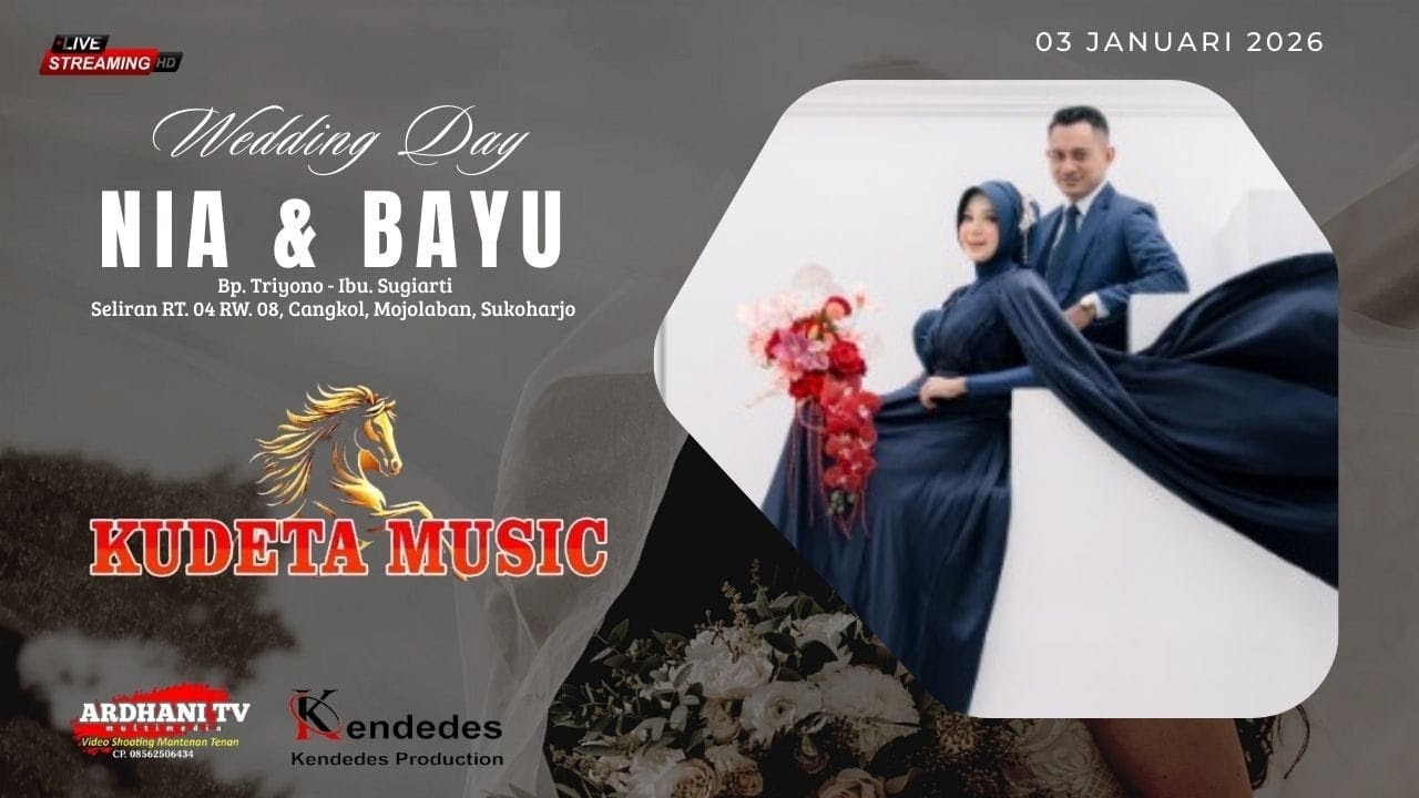 🔴📡LIVE ARDHANI TV || OM. KUDETA MUSIC || KENDEDES SOUND || SELIRAN CANGKOL MOJOLABAN, 3 JANUARI 2026