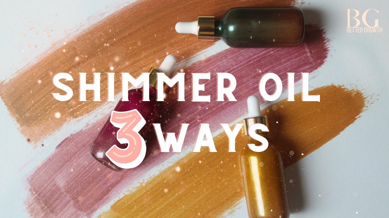 How To Make Shimmer Oil | For Beginners | Skincare Business