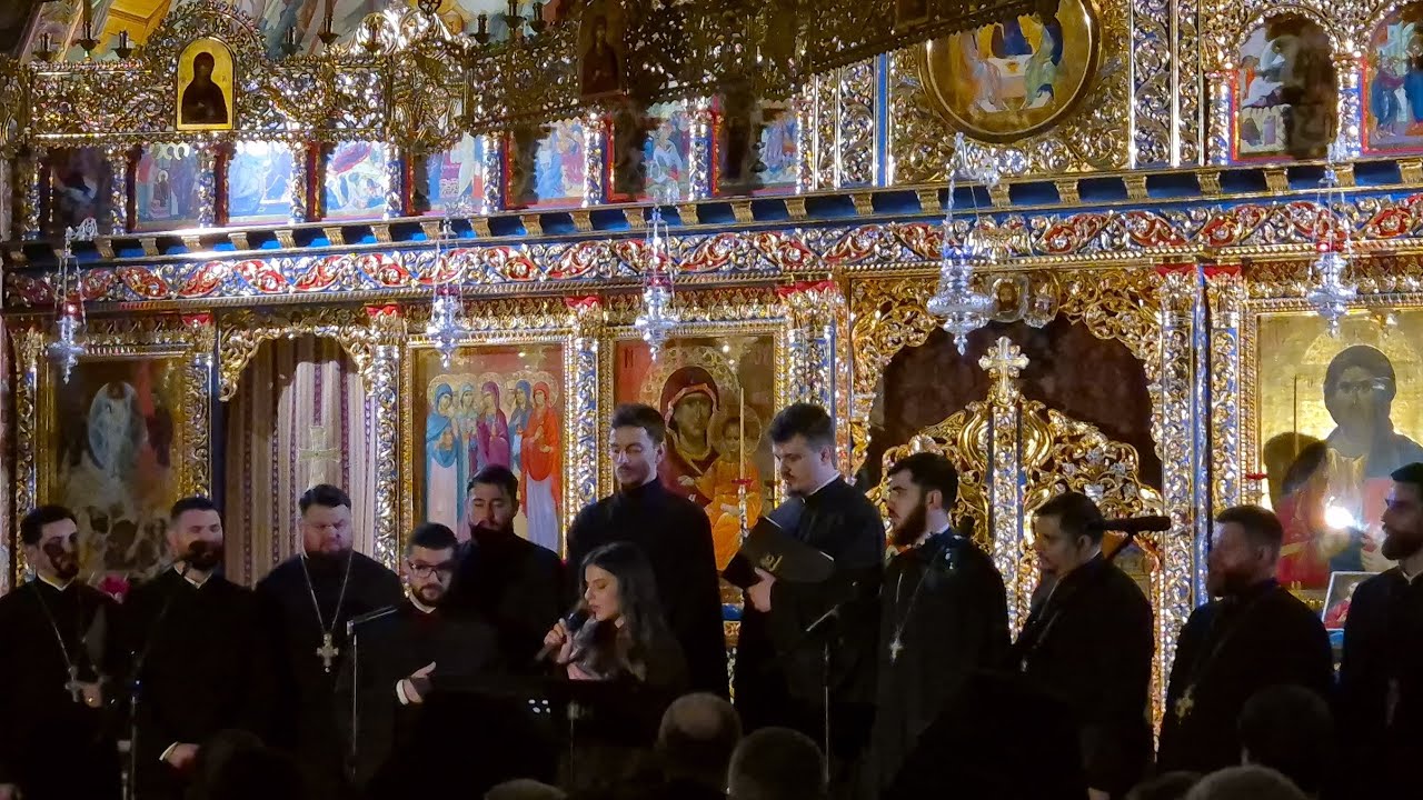 Ribale Wehbe din Liban - Colinde în limba arabă la Mănăstirea Pantocrator