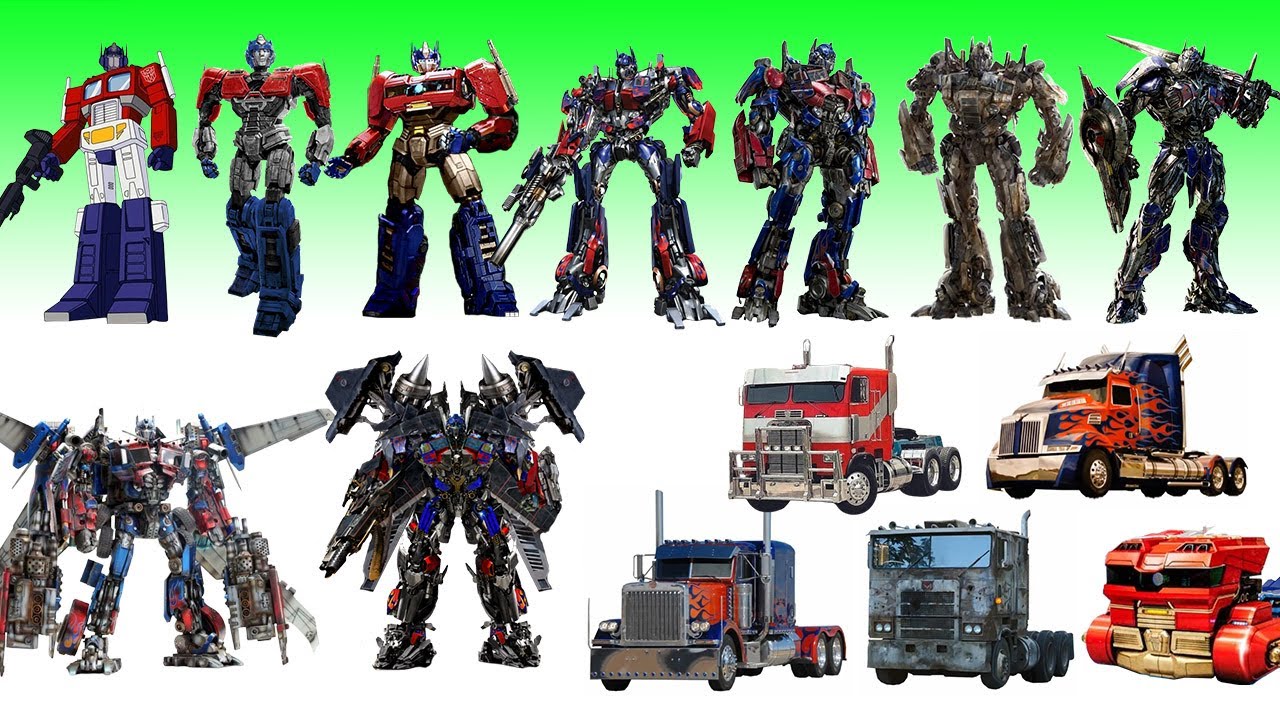 OPTIMUS PRIME in Movies: All Modes & Transformations (TRANSFORMERS ONE Update)
