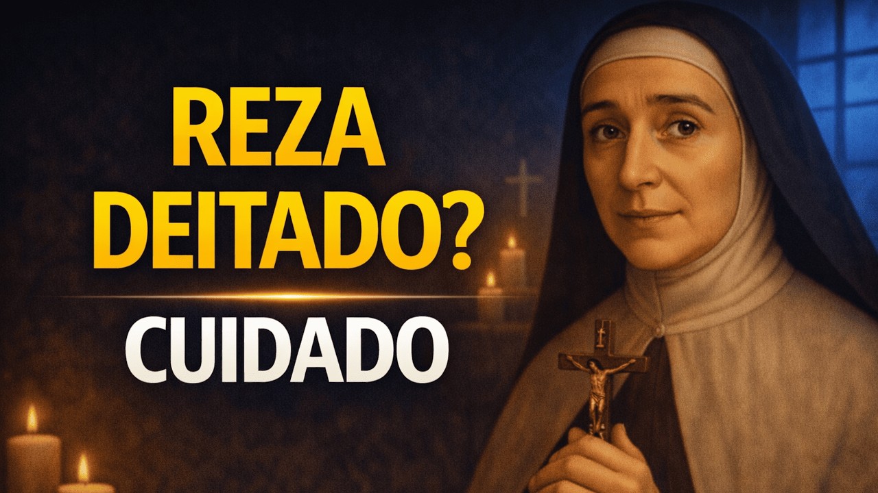 Santa Teresa Disse: Se Você Tem O Hábito De Rezar Deitado, Precisa Ouvir Isso Hoje