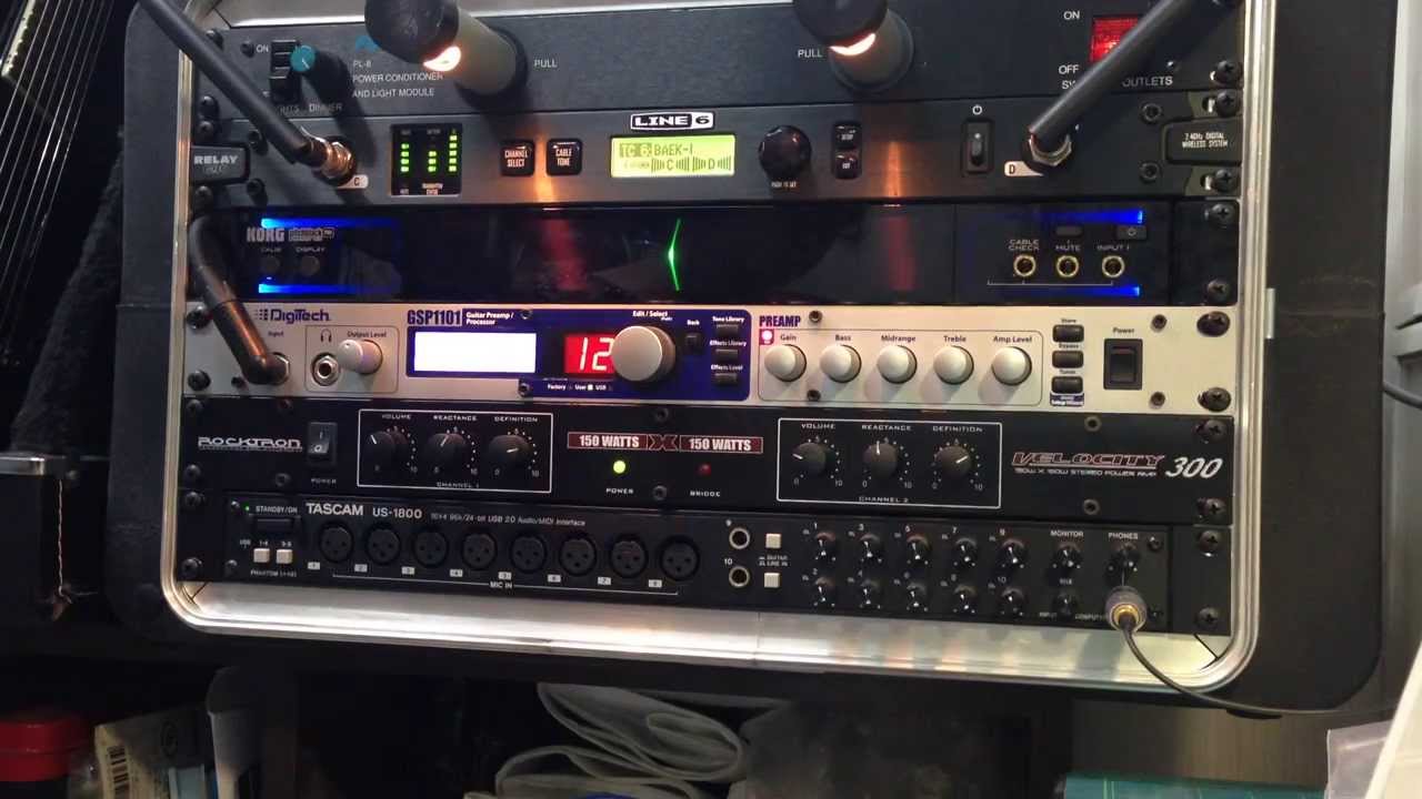 Korg Pitchblack Pro Rack Tuner Test
