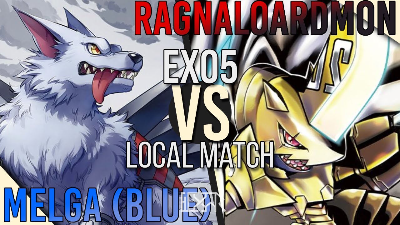 MetalGarurumon vs Ragnaloardmon [Digimon TCG EX05 Local Match] Match Commentary