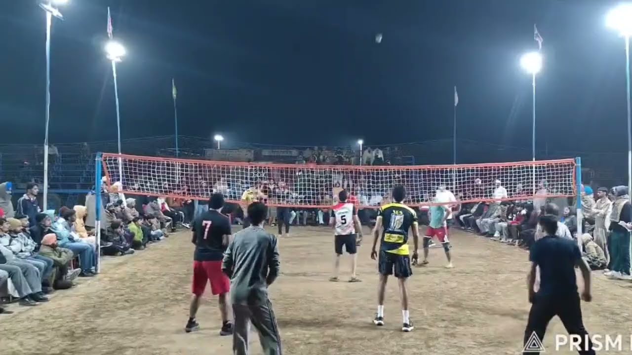 Up Shastri (Sheru Dhaba,Jonty) Vs Kamal Jaipur at Balian Shooting Volleyball Tournament 
