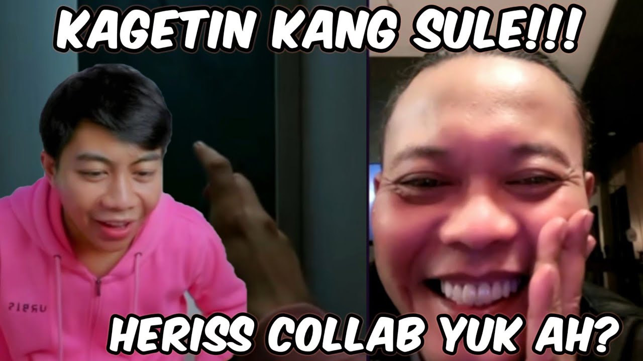 Kagetin kang Sule, Heriss malah di ajakin collab sama kang sule