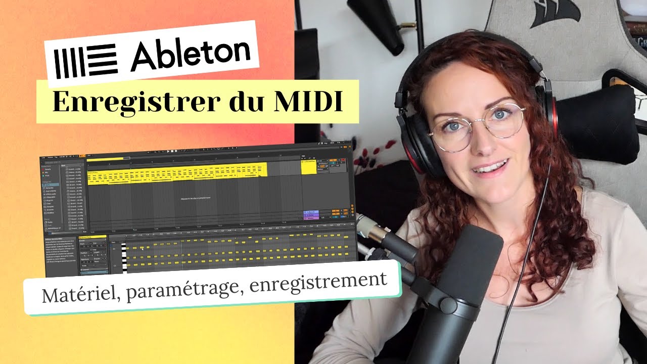 Débuter sur Ableton : Enregistrer une piste MIDI