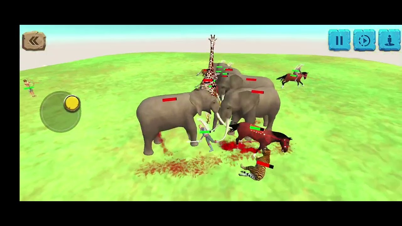 Bisa Membuat Campaign Sendiri Dong GG!!!ARBS (Animal Revolt Battle Simulator)