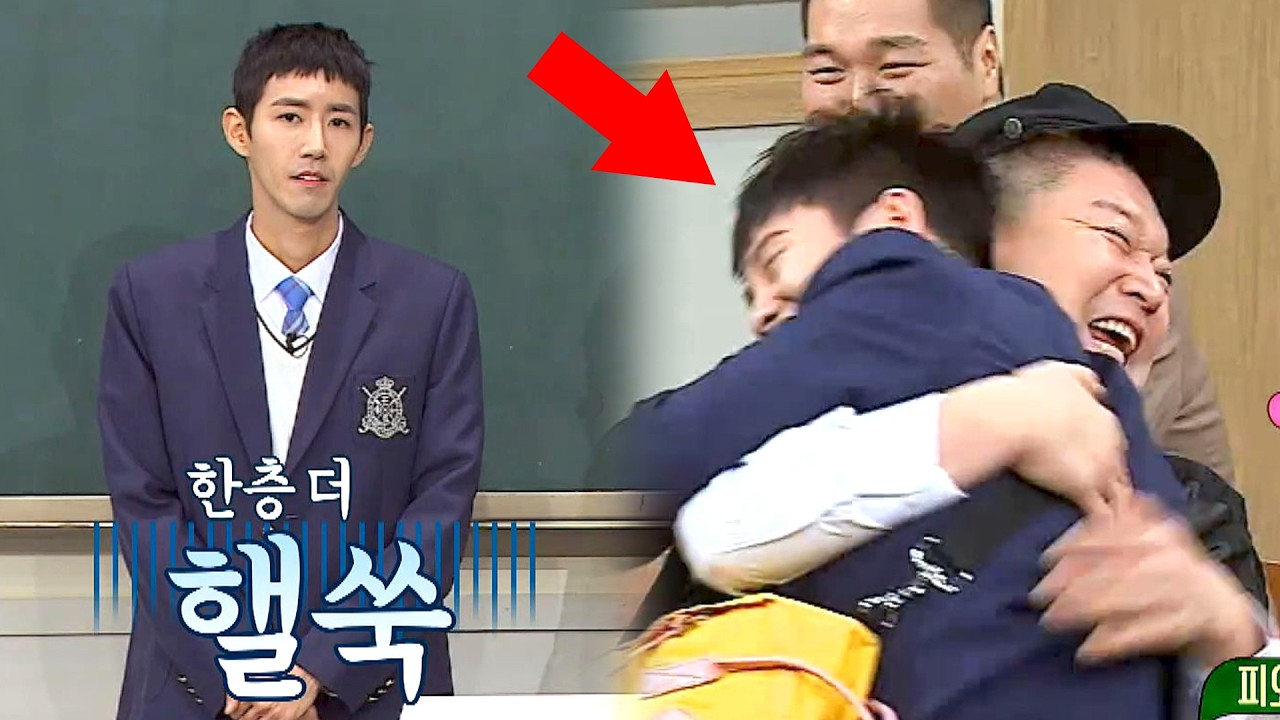 대놓고 피오 편애하는 강호동 때문에 점점 핼쑥해지는 광희