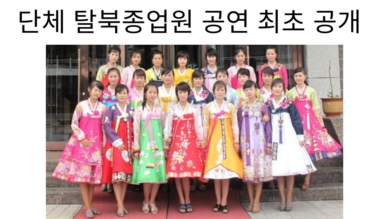 특집: 중국 닝보 북한 류경식당 종업원들의 공연