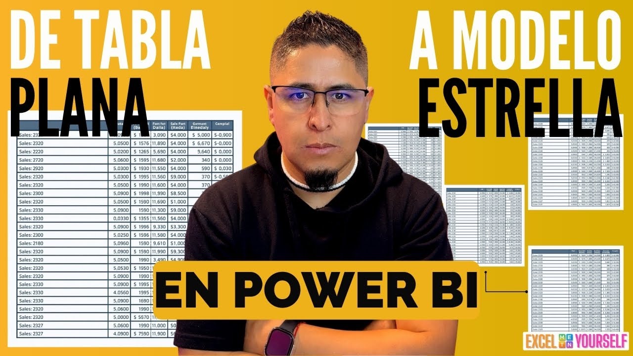 ¿Tu proyecto Power BI es lento? transforma esa horrible tabla plana en un modelo estrella escalable