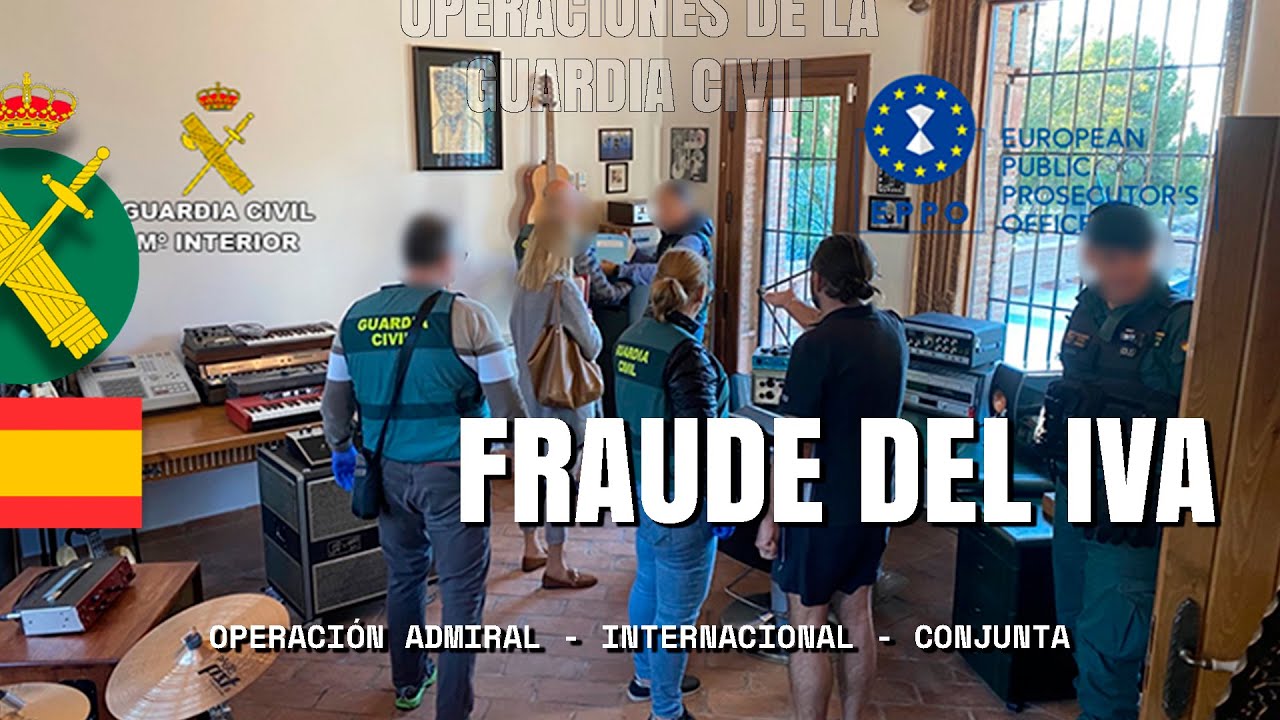 Desmantelada una organización responsable de un fraude del IVA estimado en 2.200 millones de euros