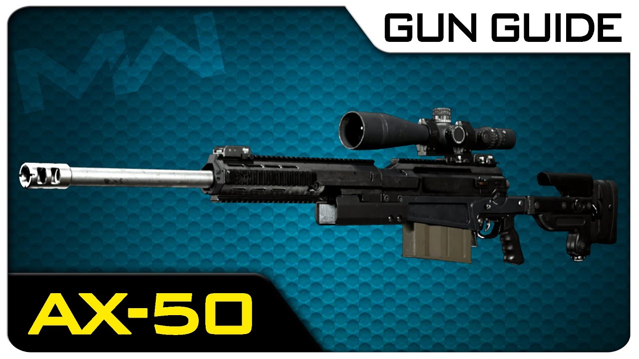 AX-50 Stats & Best Attachments! | Modern Warfare Gun Guide #34