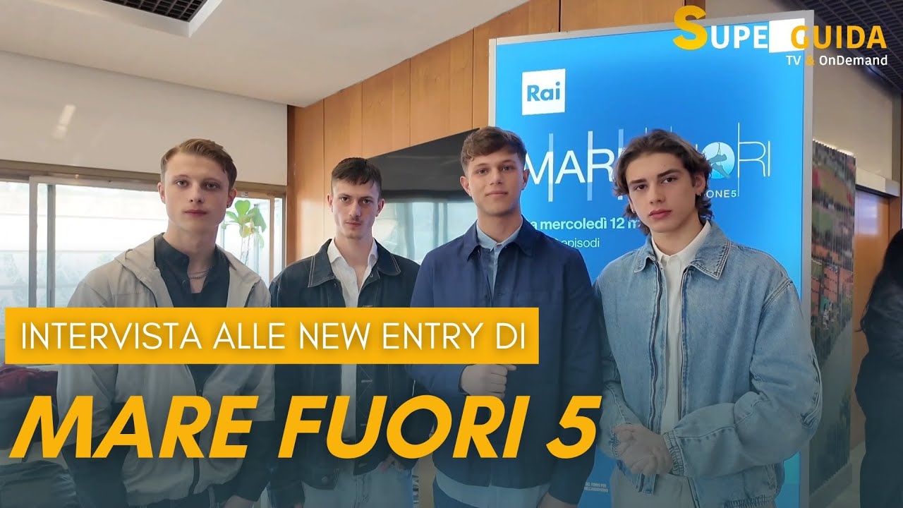 Mare Fuori 5: intervista le new entry, i nuovi attori, i nuovi personaggi