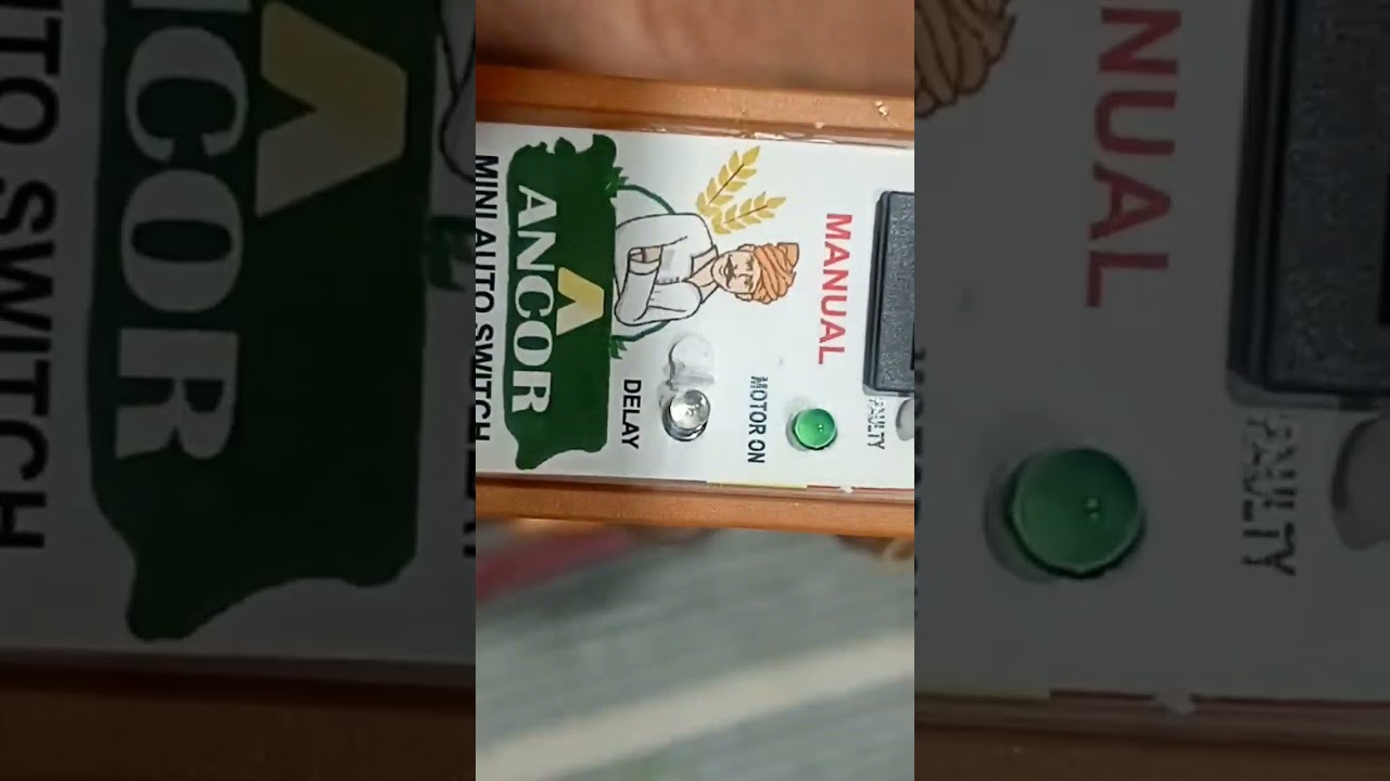 Mini Auto Switch for start the motor automatically