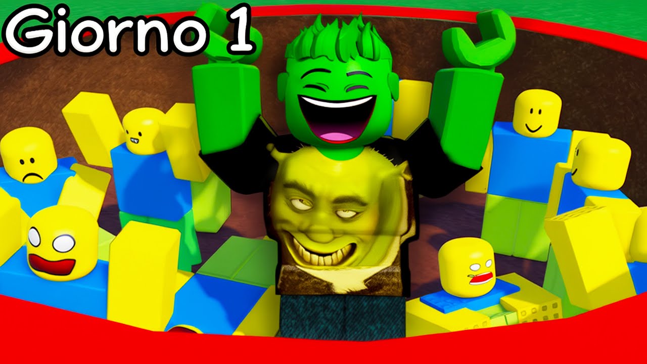 SOPRAVVIVI nel BUCO ROSSO per VINCERE su ROBLOX! 🔴🏆