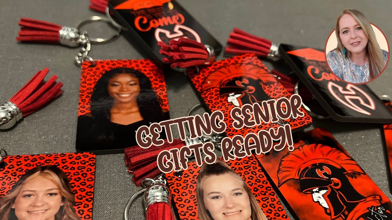 Making Personalized Keychains For Our Seniors | Sublimating Keychains