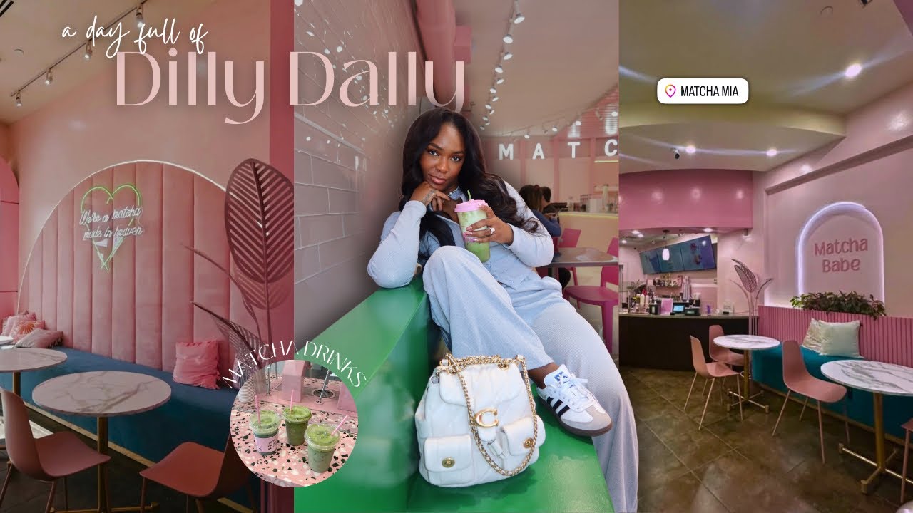 vlog 🎀 | for the girls that like to dilly dally • matcha date + my first lipo & b12 shot 