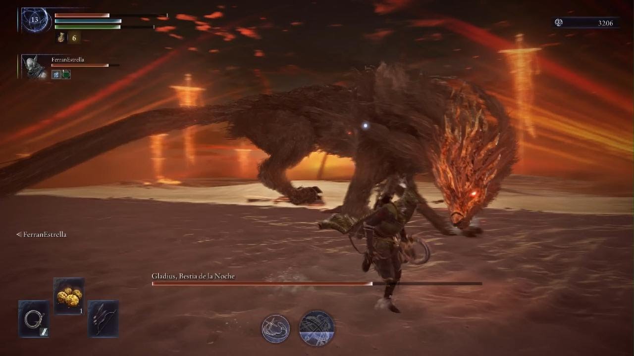 ELDEN RING NIGHTREIGN | Gladius, bestia de la noche | ft. Thef