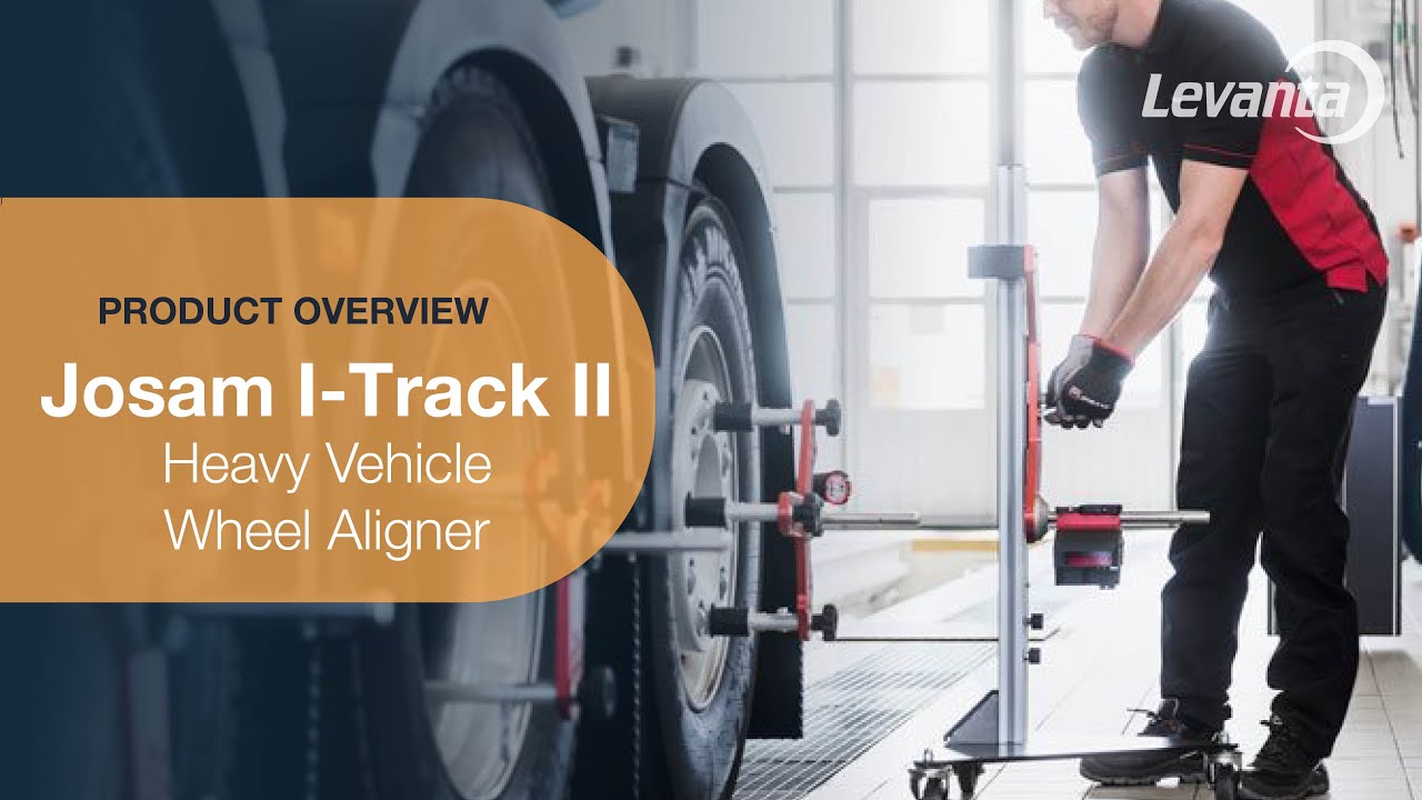 Josam I-Track II Heavy Vehicle Wheel Aligner | Levanta