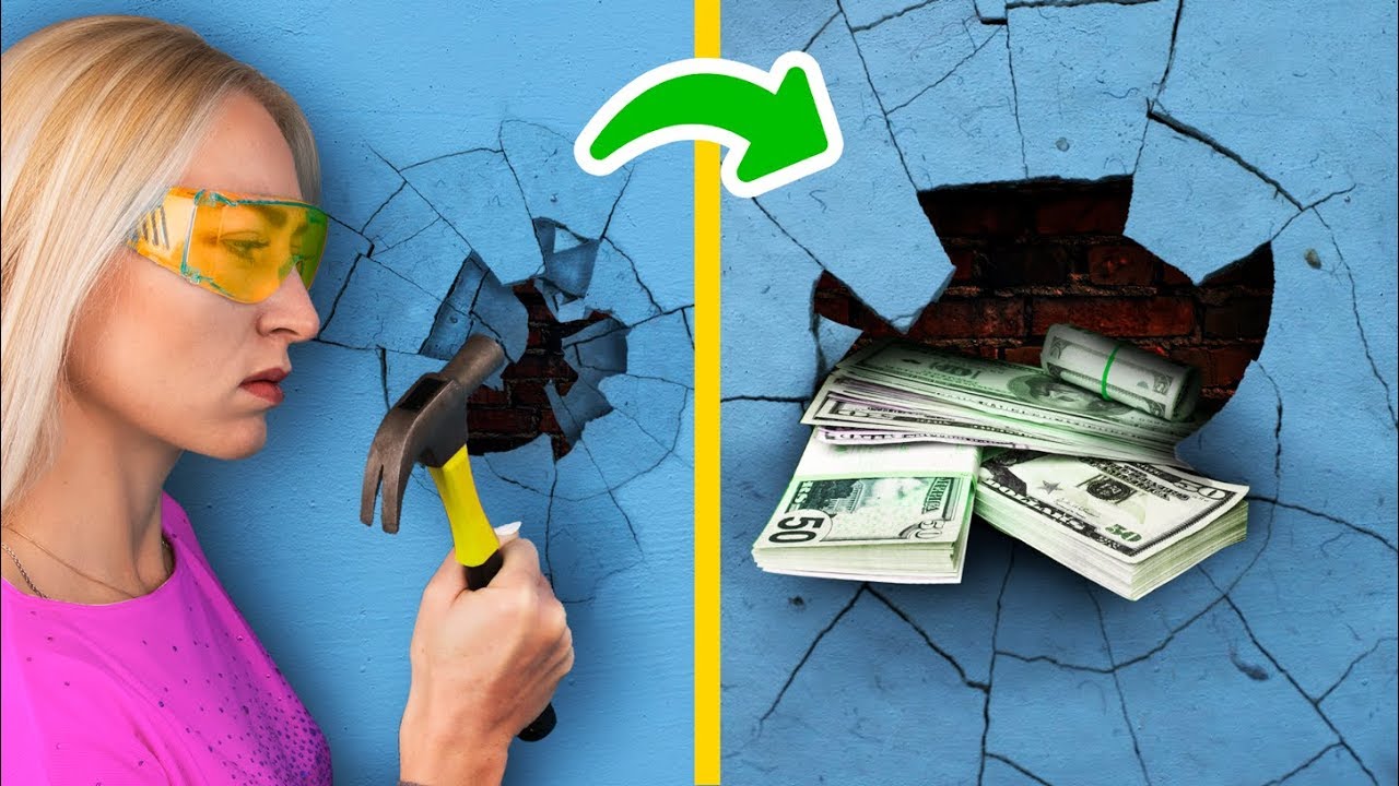 23 тайника для денег дома! Лайфхаки, как спрятать деньги