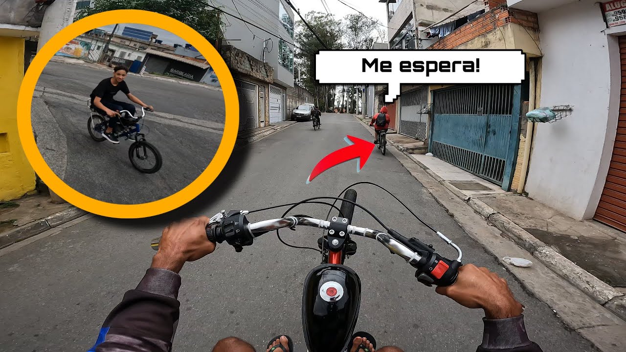 NINGUEM TEM PAZ COM 4 MOTORIZADA NO ROLE!