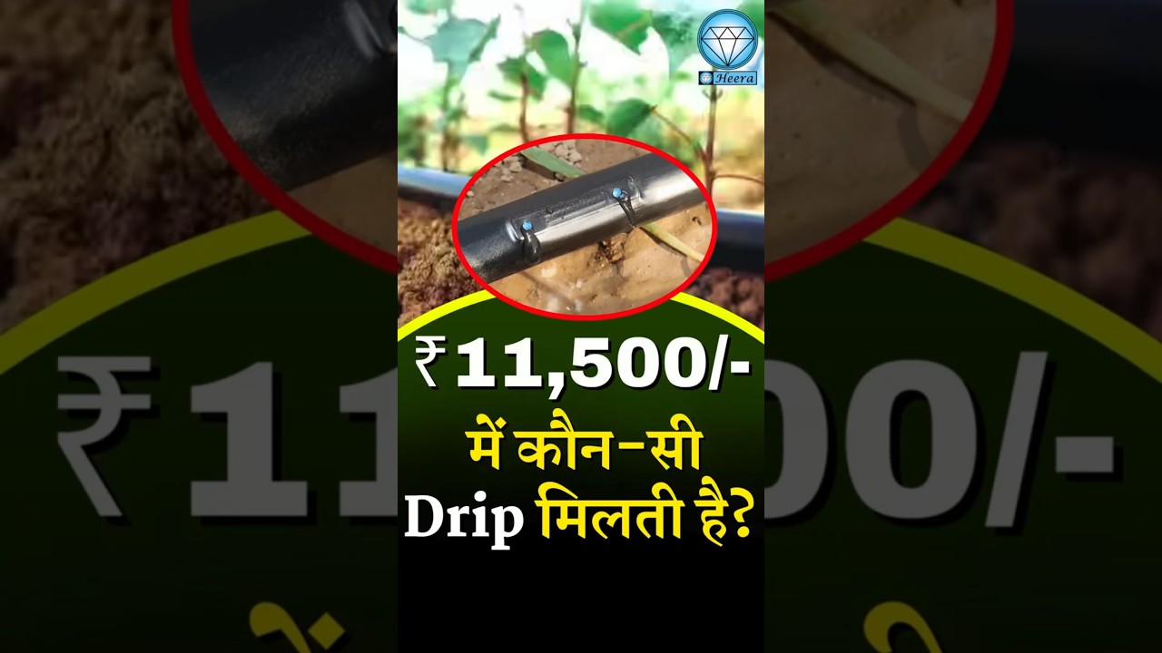 11,500/- के ड्रिप पैकेज में कौन-कौन सी ड्रिप मिलती है? 