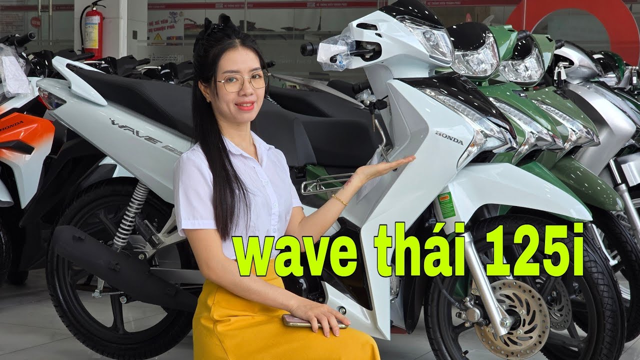 Gi&aacute; Xe Wave th&aacute;i 125i Bản 2025 h&ocirc;m nay Hấp dẫn | Mỹ motor