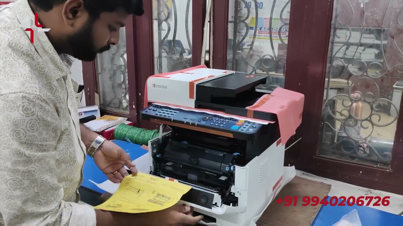 LOW PRICE A4 XEROX MACHINE FOR OFFICE | KYOCERA ECOSYS 2040dn INSTALLATION | 9940206726