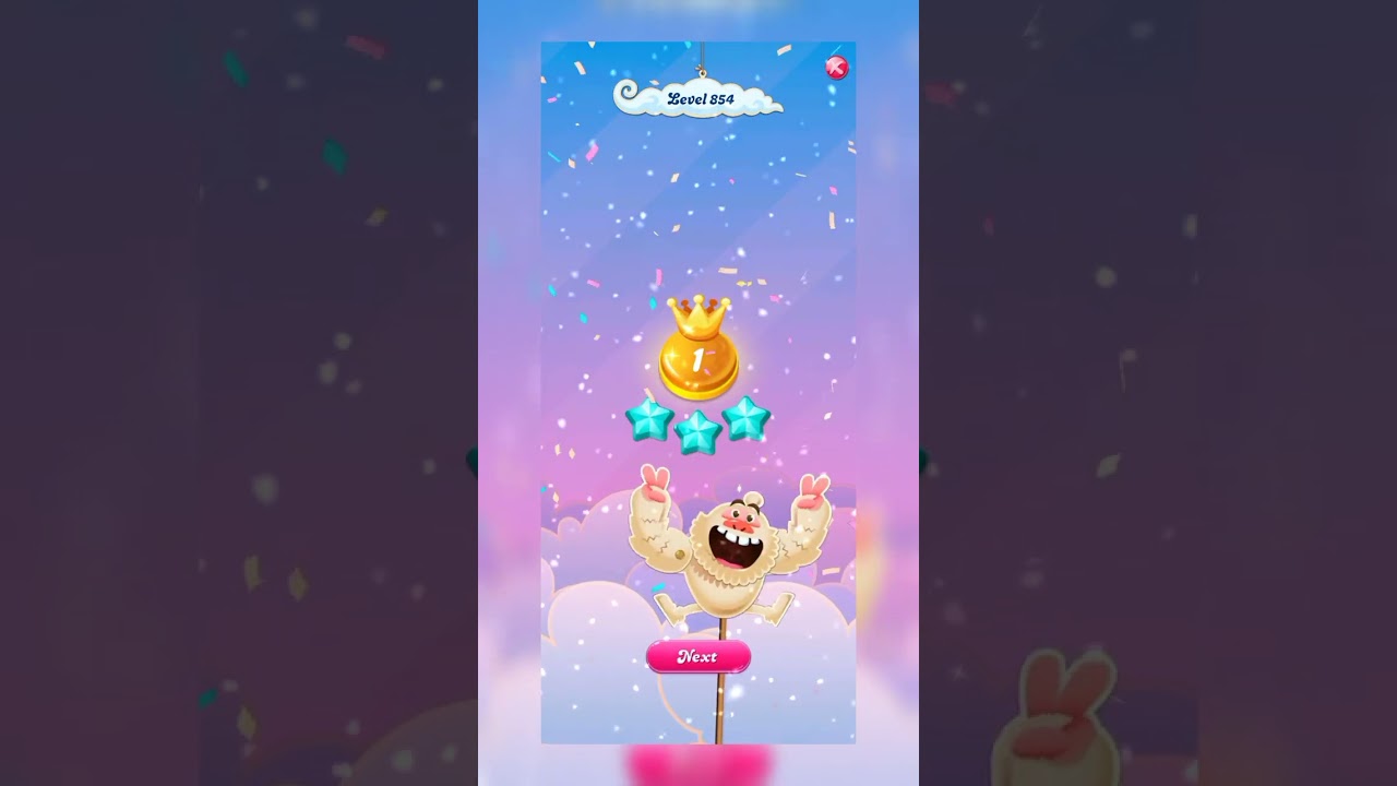 Candy Crush 🤩 Level 853 to 858🤭