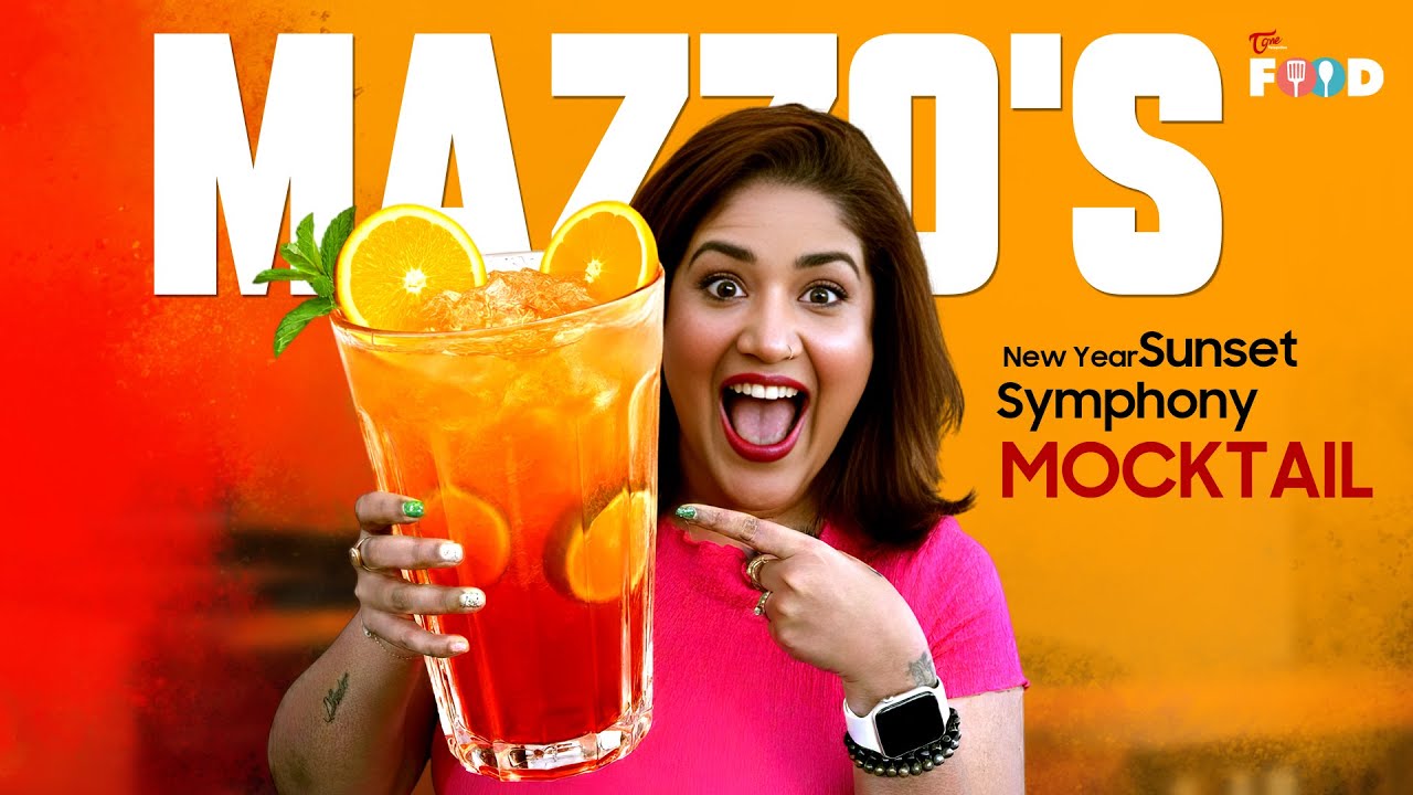 New Year Special Mocktail At Mazzo | Marriott | Teluguone Food |New Year Special | Kitchen Stories
