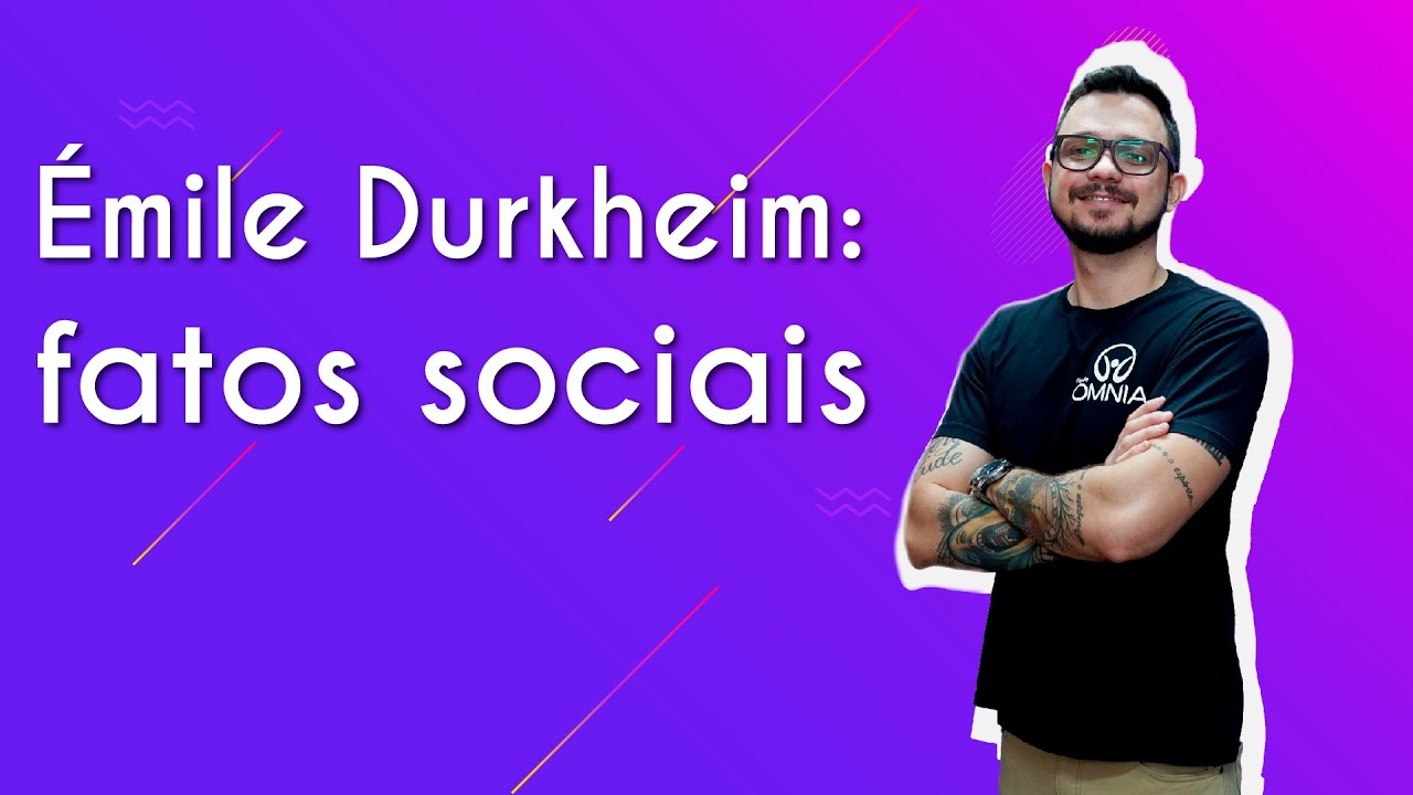 Émile Durkheim: fatos sociais - Brasil Escola