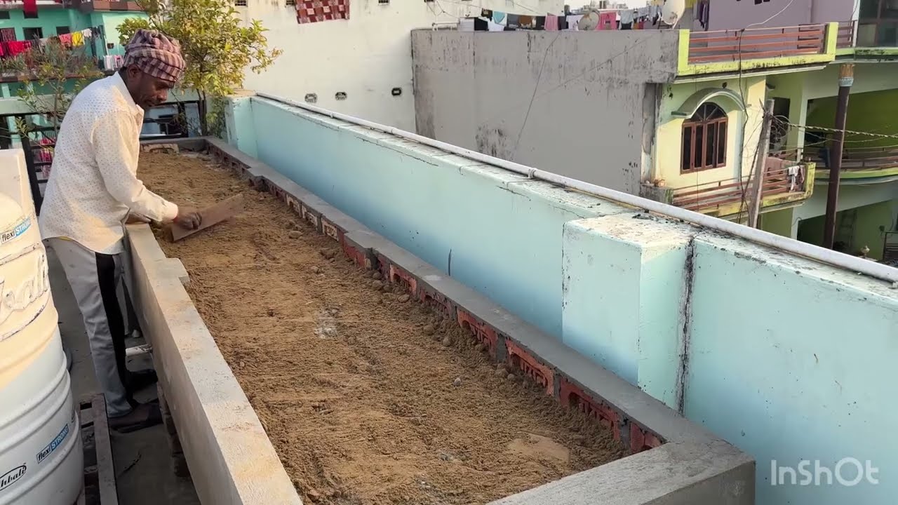 Rooftop kitchen garden dehradun | छत मैं क्यारी कैसे बनाए